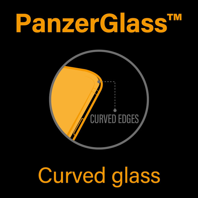 PanzerGlass - Gehärtetes Glas Case Friendly für Huawei P30 Pro, black