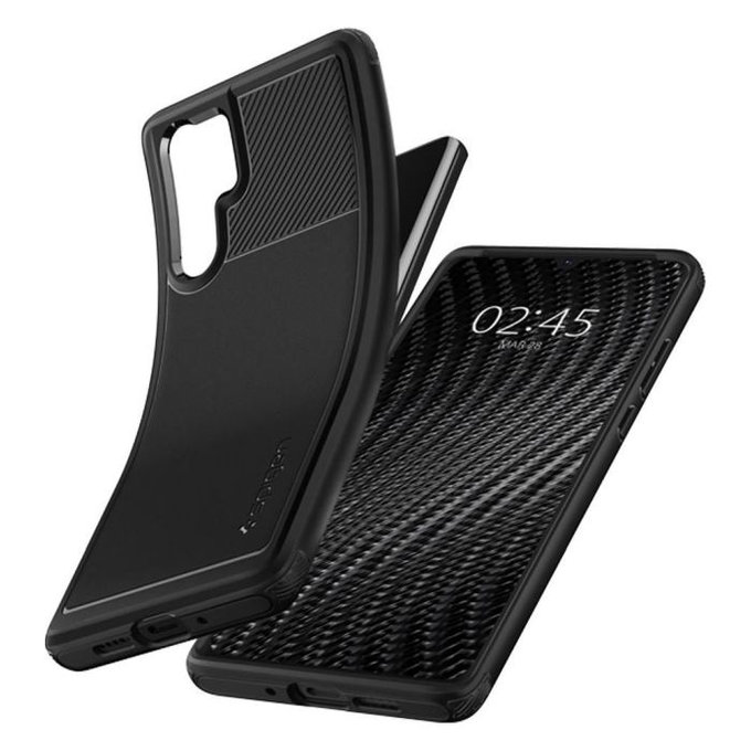 Spigen - Rugged Armor Hülle für Huawei P30 Pro, schwarz