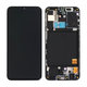 Samsung Galaxy A40 A405F - LCD Display + Touchscreen Front Glas + Rahmen (Black) - GH82-19672A, GH82-19674A Genuine Service Pack
