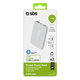 SBS - PowerBank 5000 mAh, 2x USB 2,1A, 1A, weiss