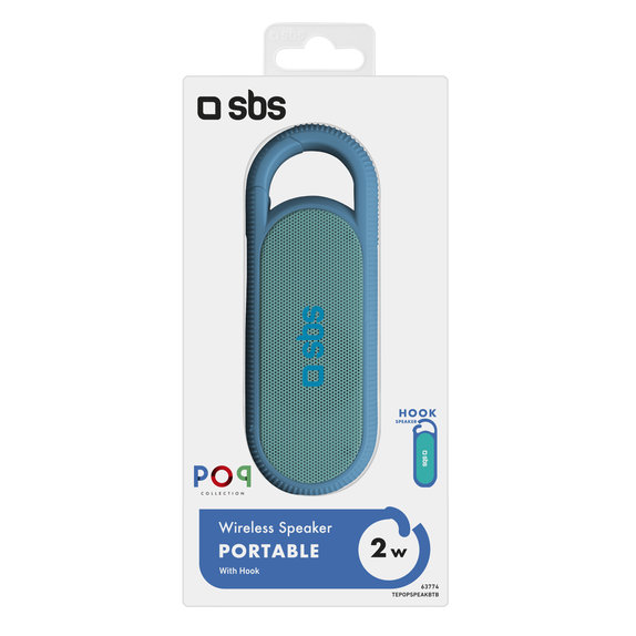 SBS - POP Drahtloser Lautsprecher, blau