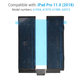 Apple iPad Pro 11.0 (1st Gen 2018) - Akku Batterie 7812mAh