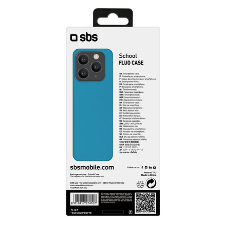 SBS - Fall School für iPhone 11 Pro, blau