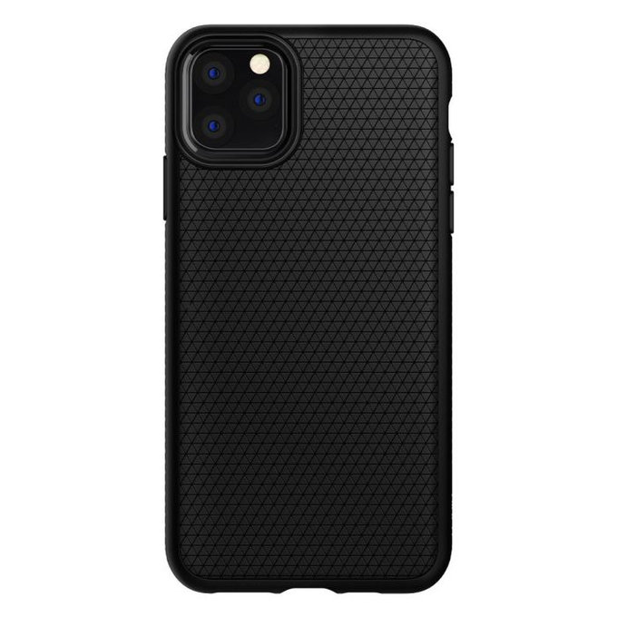 Spigen - Liquid Air Case für iPhone 11 Pro Max, schwarz