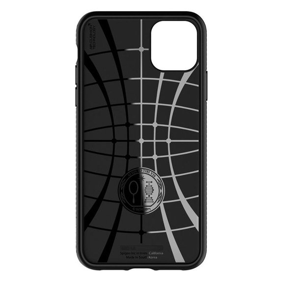 Spigen - Hülle Liquid Air für iPhone 11, schwarz