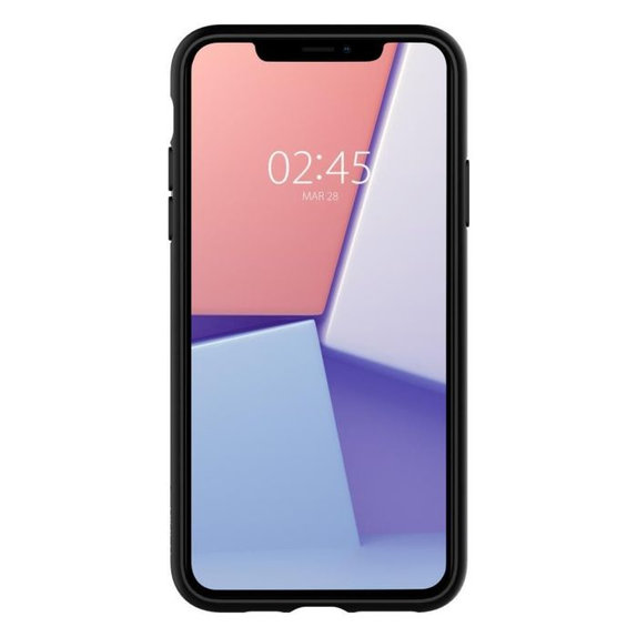 Spigen - Hülle Ultra Hybrid für iPhone 11, schwarz