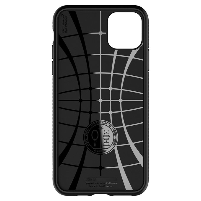 Spigen - Hülle Liquid Air für iPhone 11 Pro, schwarz