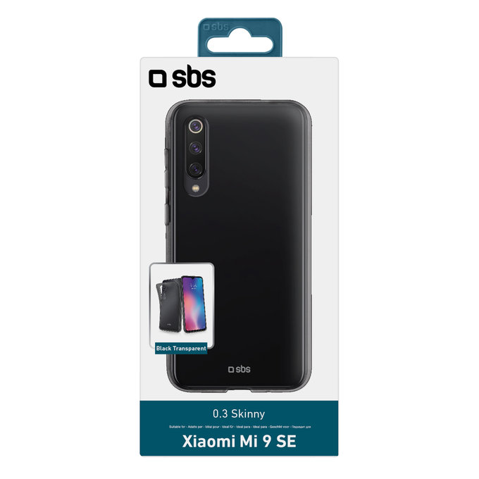SBS - Fall Skinny für Xiaomi MI 9 SE, transparent