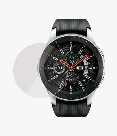 PanzerGlass - Gehärtetes Glas Flat Glass für Samsung Galaxy Watch 46 mm, transparent