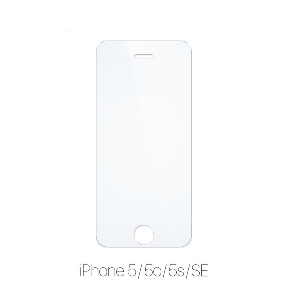FixPremium Glass - Gehärtetes Glas für iPhone 5, 5c, 5s, SE 2016