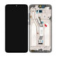 Xiaomi Redmi Note 8 Pro - LCD Display + Touchscreen Front Glas + Rahmen (Mineral Grey) - 56000500G700, 5601100040B6 Genuine Service Pack