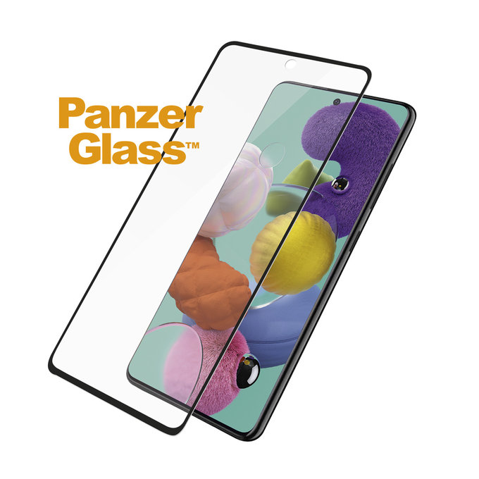 PanzerGlass - Gehärtetes Glas Case Friendly für Samsung Galaxy A51, black