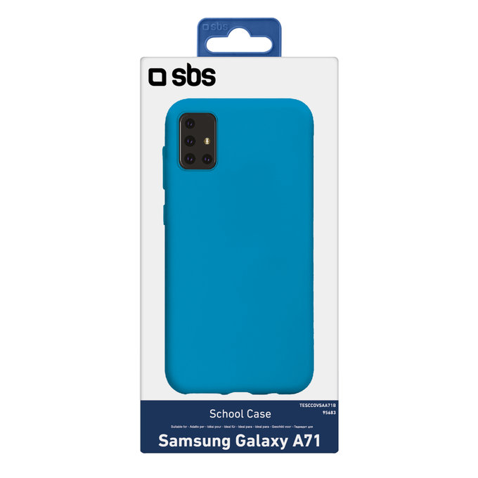 SBS - Fall School für Samsung Galaxy A71, blau