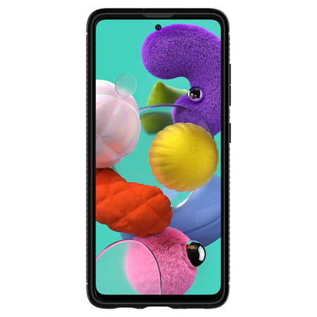 Spigen - Fall Rugged Armor für Samsung Galaxy A51, schwarz