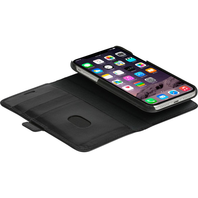 dbramante1928 - Lynge Ledertasche für iPhone XR, schwarz
