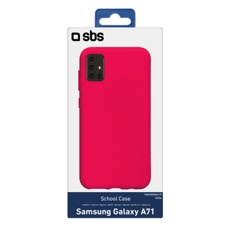 SBS - Fall School für Samsung Galaxy A71, rosa