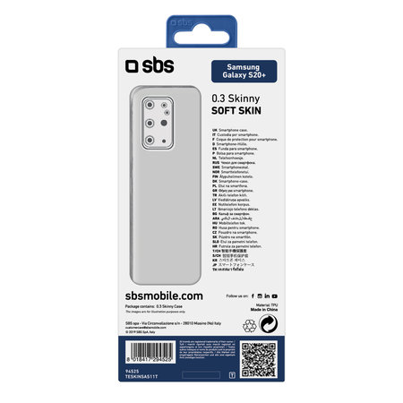 SBS - Fall Skinny für Samsung Galaxy S20+, transparent