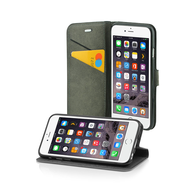 Fonex - Fall Book Identity für Samsung Galaxy A51, schwarz