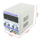 Dingke 1502D+ - Geregeltes DC-Netzteil für Handy-Reparatur-Test (0-15V, 0-2A, 230V EU)