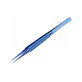 2UUL BlueT Curved Head - Pinzette aus Titanlegierung für präzisen Drahtsprung (0.1mm)