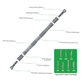 Relife RL-101B - CPU entfernen Kleber Klinge Messer Set 8in1