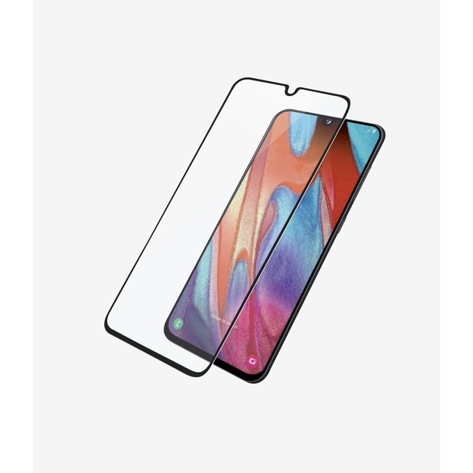 PanzerGlass - Gehärtetes Glas Case Friendly für Samsung Galaxy A41, schwarz