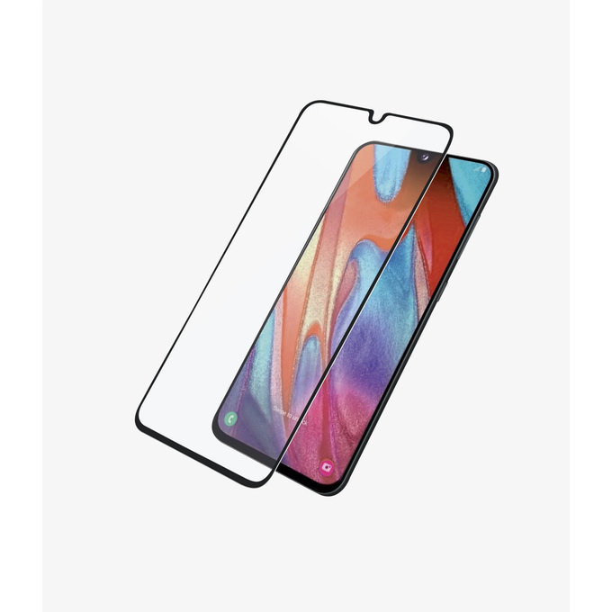 PanzerGlass - Gehärtetes Glas Case Friendly für Samsung Galaxy A41, schwarz