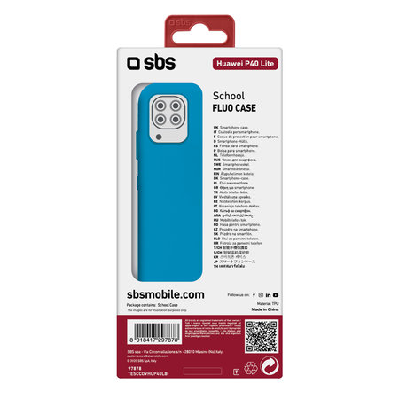 SBS - Fall School für Huawei P40 Lite, blau