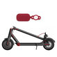 Xiaomi Mi Electric Scooter 1S, 2 M365, Essential, Pro, Pro 2 - Gummiabdeckung für den Ladeanschluss (Red)