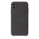 Decoded Leather Case Ledertasche für iPhone XS Max, schwarz