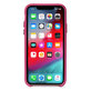 Decoded Leather Back Cover Ledertasche für iPhone X / Xs, pink