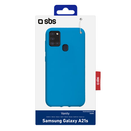 SBS - Fall Vanity für Samsung Galaxy A21s, blau