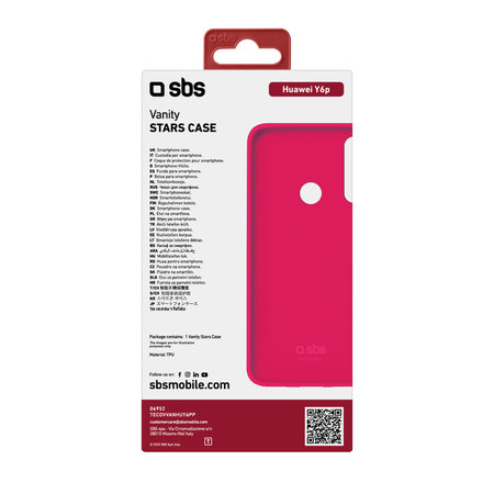 SBS - Fall Vanity für Huawei Y6p, rosa