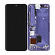 Xiaomi Mi Note 10 Lite - LCD Display + Touchscreen Front Glas + Rahmen (Nebula Purple) - 5600020F4L00 Genuine Service Pack