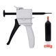 E-Fixit Black-8 - Schwarzer Handset-Reparaturklebstoff + Dosierpistole