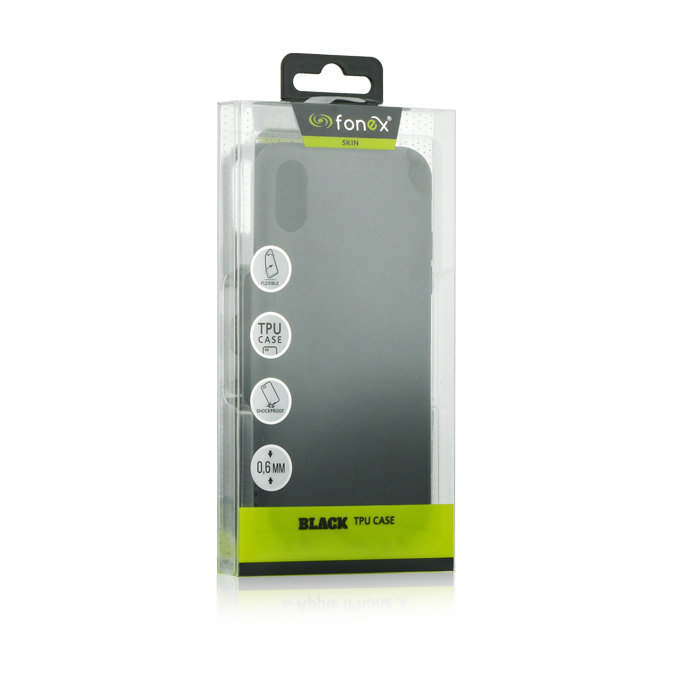 Fonex - Fall TPU für iPhone 11, schwarz