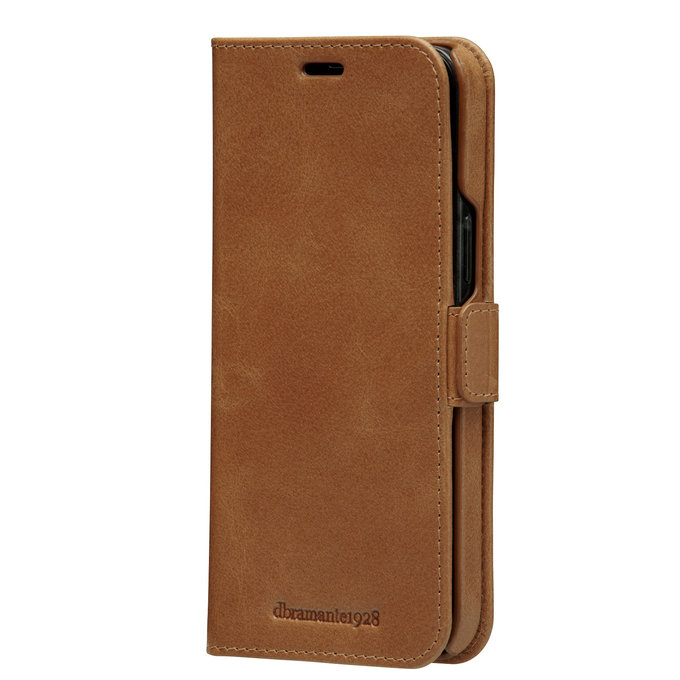 dbramante1928 - Lynge-Lederhülle für iPhone 12 Pro Max, Hellbraun