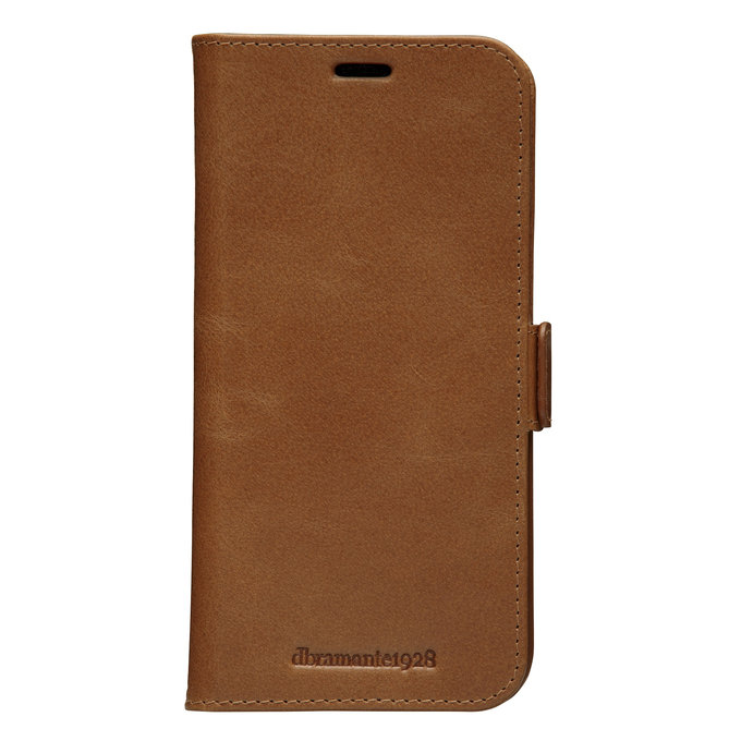 dbramante1928 - Lynge-Lederhülle für iPhone 12 Pro Max, Hellbraun