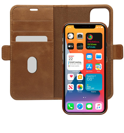 dbramante1928 - Lynge-Lederhülle für iPhone 12 Pro Max, Hellbraun