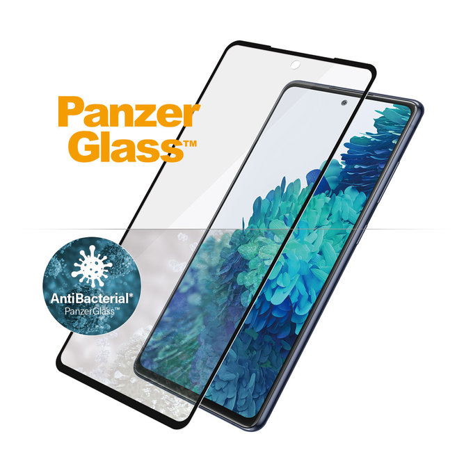 PanzerGlass - Gehärtetes Glas SMAPP Case Friendly AB für Samsung Galaxy S20 FE, schwarz
