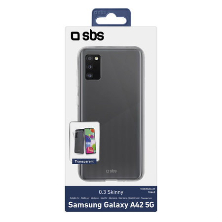 SBS - Fall Skinny für Samsung Galaxy A42 5G, transparent