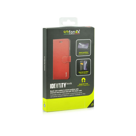 Fonex - Fall Book Identity für Samsung Galaxy S20 FE, rot