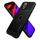 Spigen - Hülle Rugged Armor für iPhone 12 a 12 Pro, schwarz