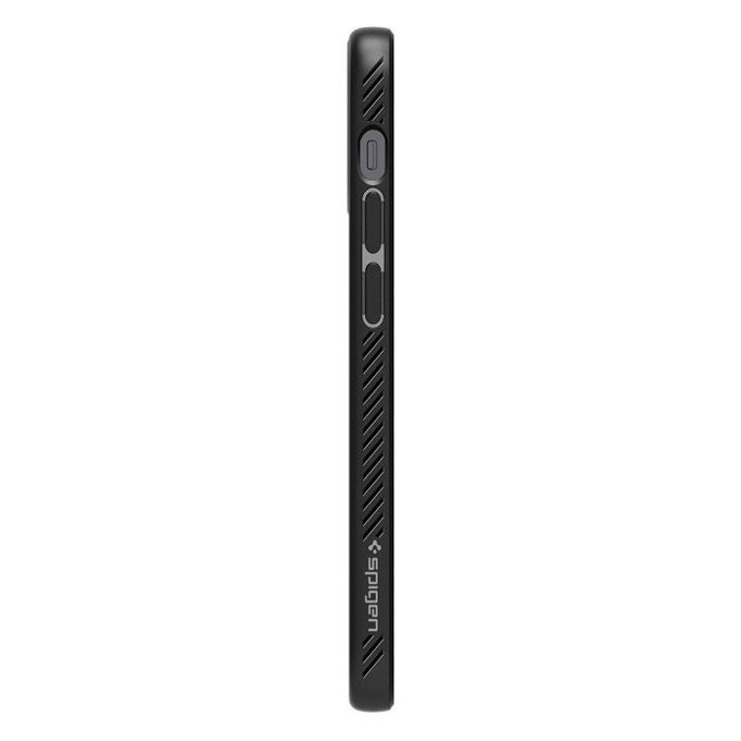 Spigen - Hülle Liquid Air für iPhone 12 mini, schwarz