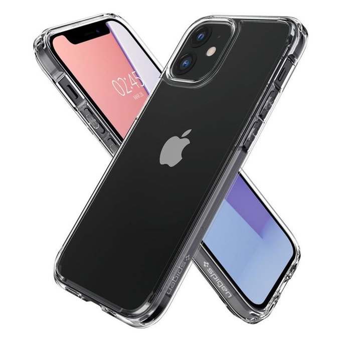 Spigen - Hülle Ultra Hybrid für iPhone 12 mini, transparent