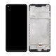 Samsung Galaxy A21s A217F - LCD Display + Touchscreen Front Glas + Rahmen (Black) TFT