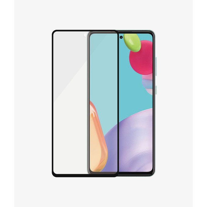 PanzerGlass - Gehärtetes Glas Case Friendly AB für Samsung Galaxy A52, A52 5G, A52s und A53 5G, schwarz