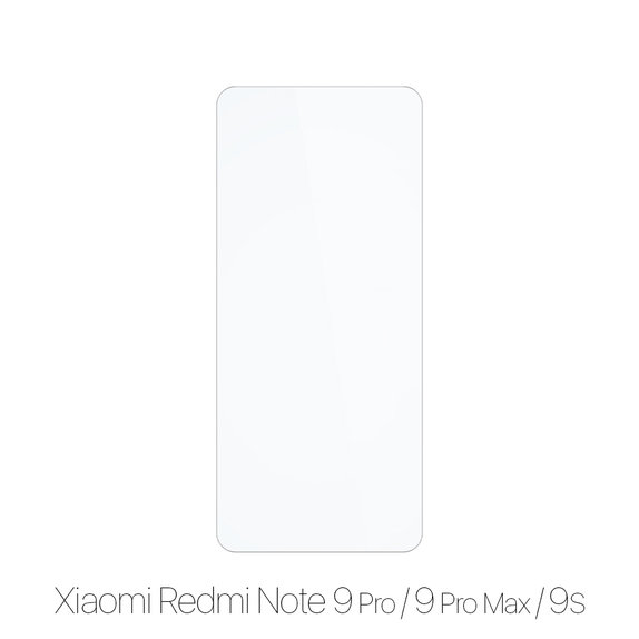FixPremium Glass - Gehärtetes Glas für Xiaomi Redmi Note 9 Pro, 9 Pro Max und 9S