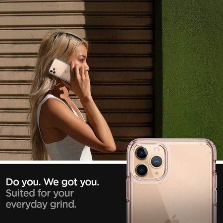 Spigen - Hülle Ultra Hybrid für iPhone 11 Pro, pink