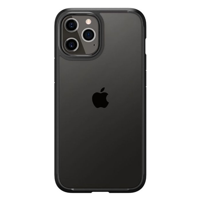 Spigen - Fall Ultra Hybrid für iPhone 12 Pro Max, schwarz